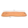 Teakholz-Schneidebrett 70 cm – Groß, Robust & Stilvoll