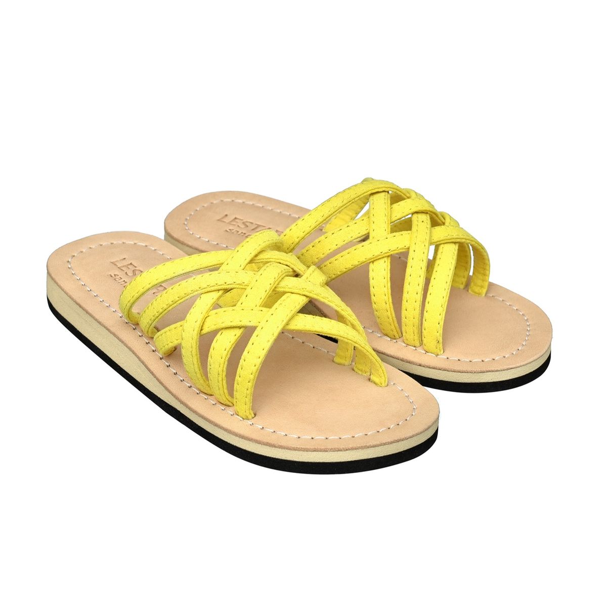 Mädchen Flipflops aus Leder