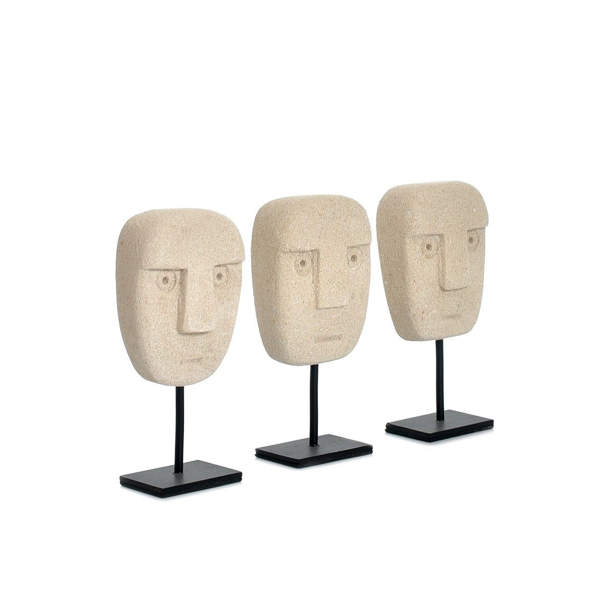 3er-Set Steinfiguren