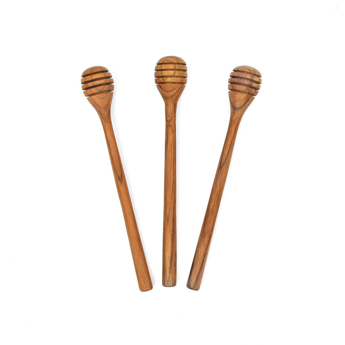 Teakholz Honigroller – Elegantes Design für müheloses Portionieren