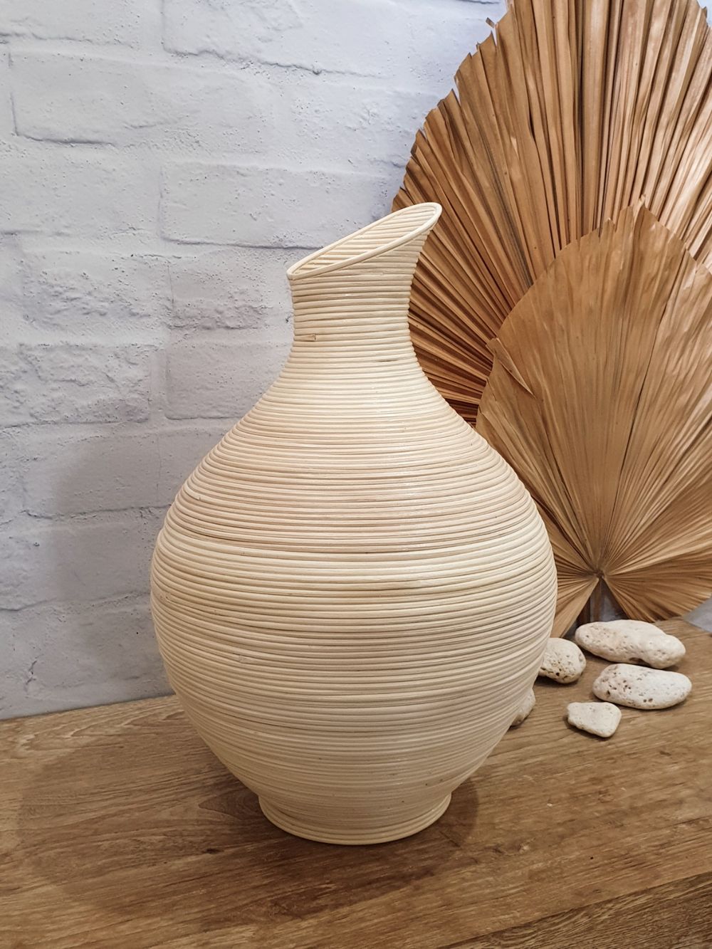 Rattan Vase 43cm