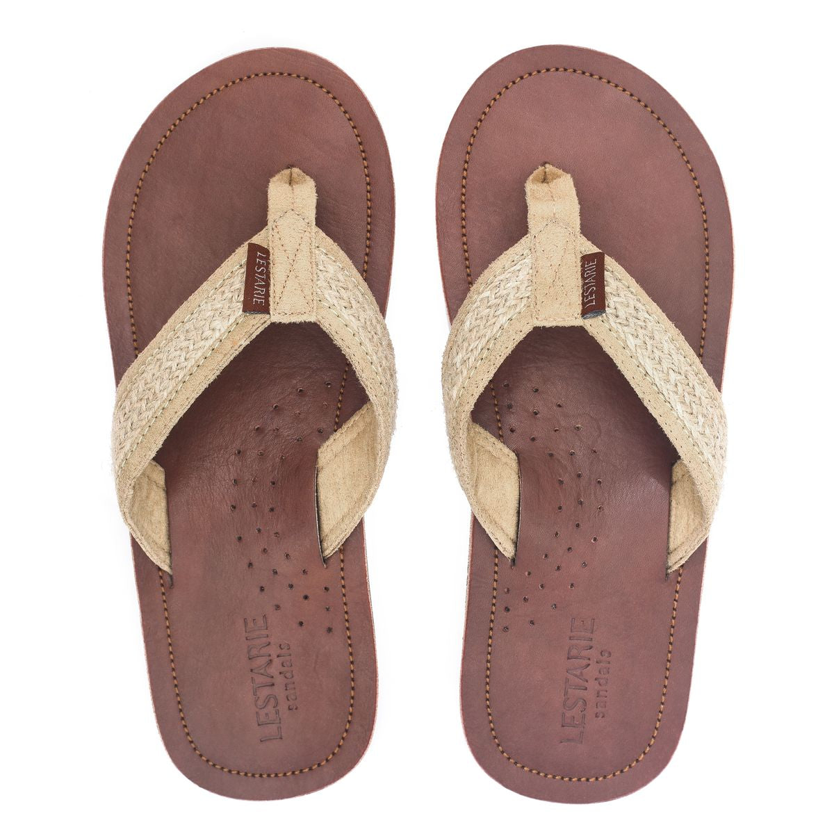 Herren Leder Sandalen