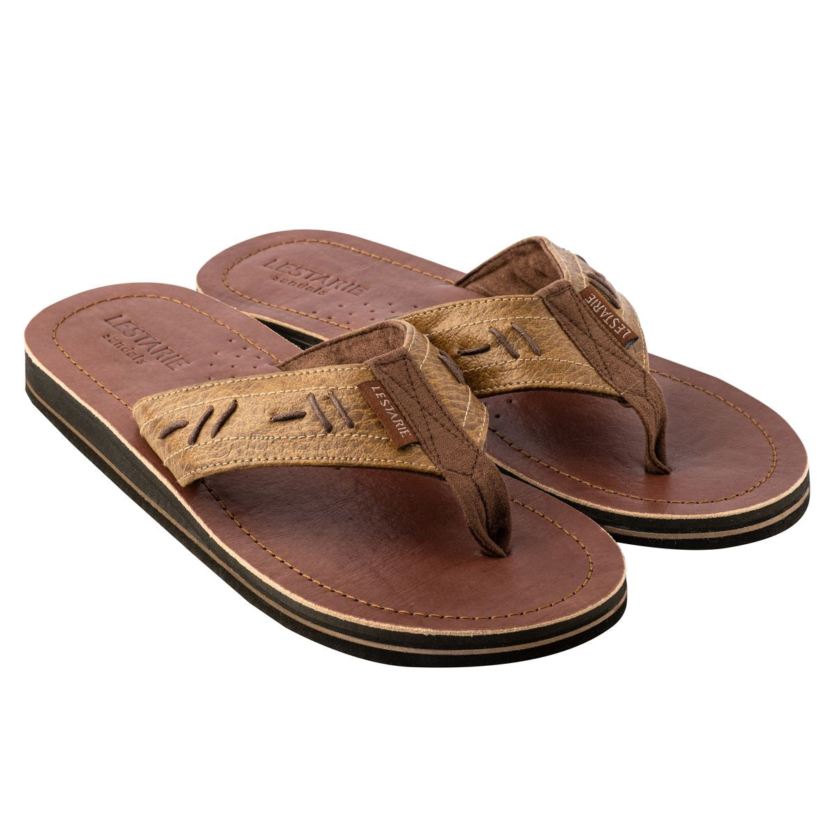 Herren Leder Sandalen