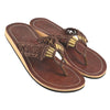 Damen Leder Sandale