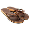 Damen Leder Sandale