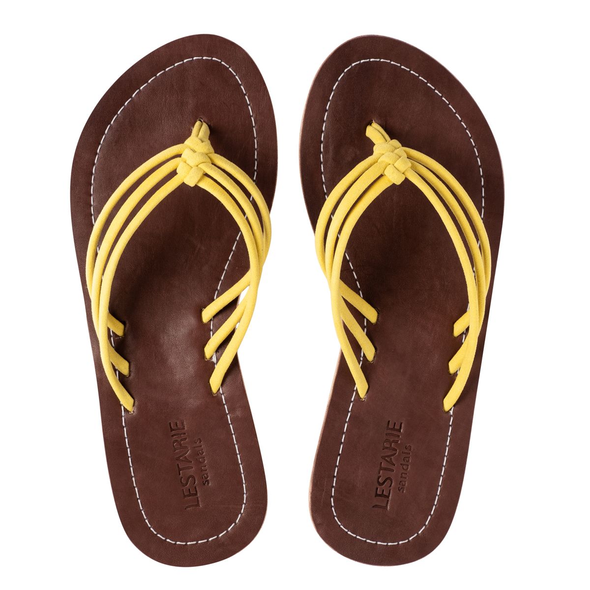 Damen Leder Sandalen