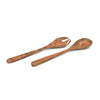 Elegantes Teakholz-Salatbesteck, 28 cm – Zeitlose Qualität für jeden Tisch