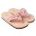 Mädchen Leder Flip-Flops, Rosa Gr.31/32