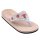 Mädchen Leder Flip-Flops, Weiß Gr.33/34