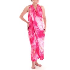 Sarong, Wickelrock + Sarongschnalle (SA-10-01rosa)