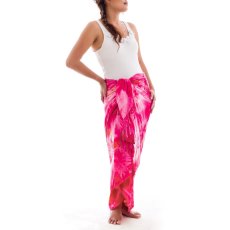 Sarong, Wickelrock + Sarongschnalle (SA-10-01rosa)